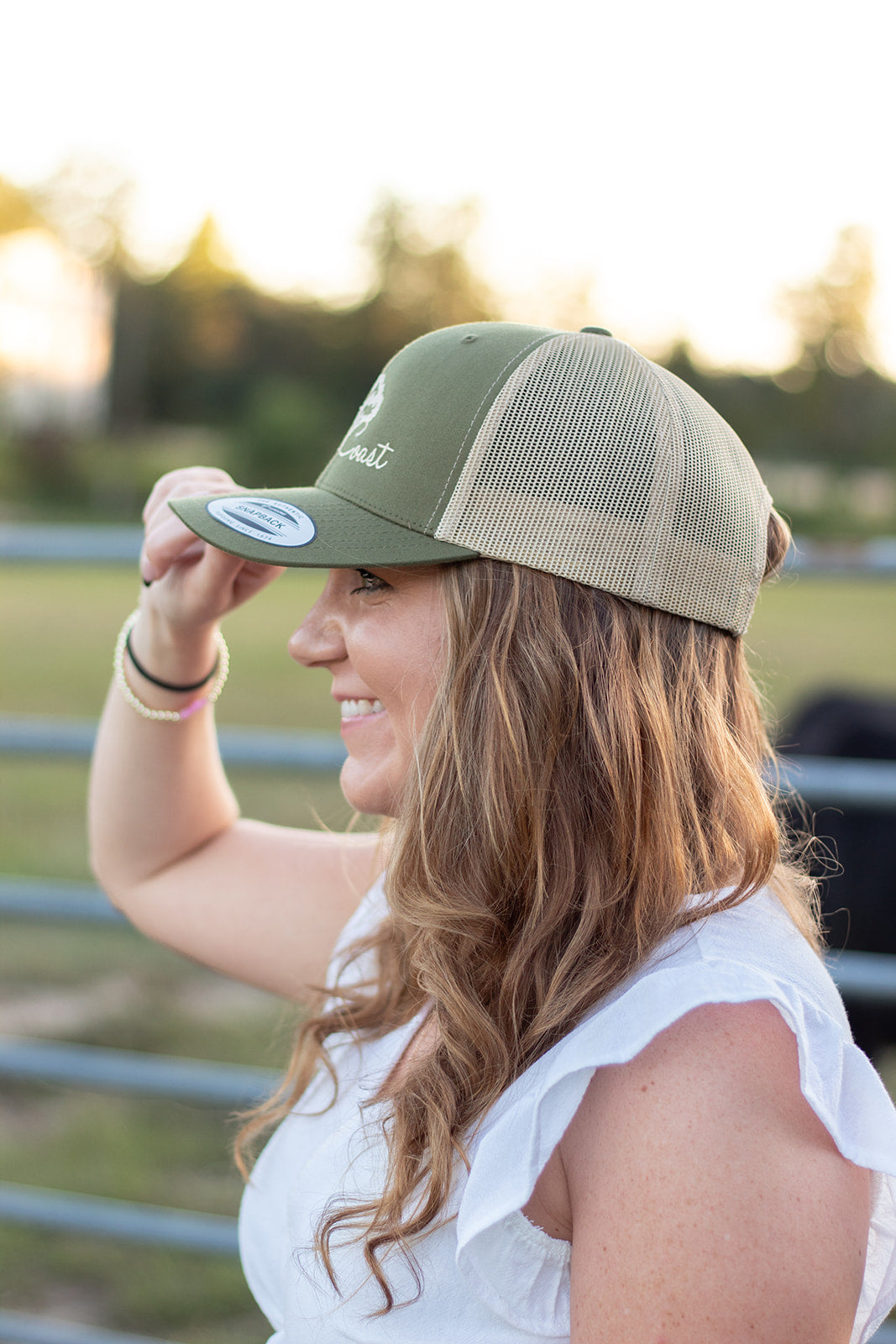 South Coast Green/Khaki Trucker Hat