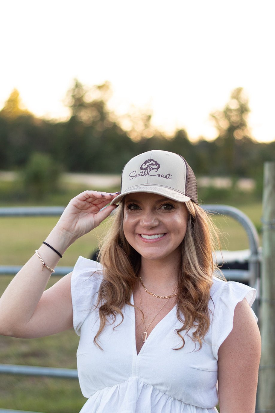 South Coast Khaki/Brown Trucker Hat