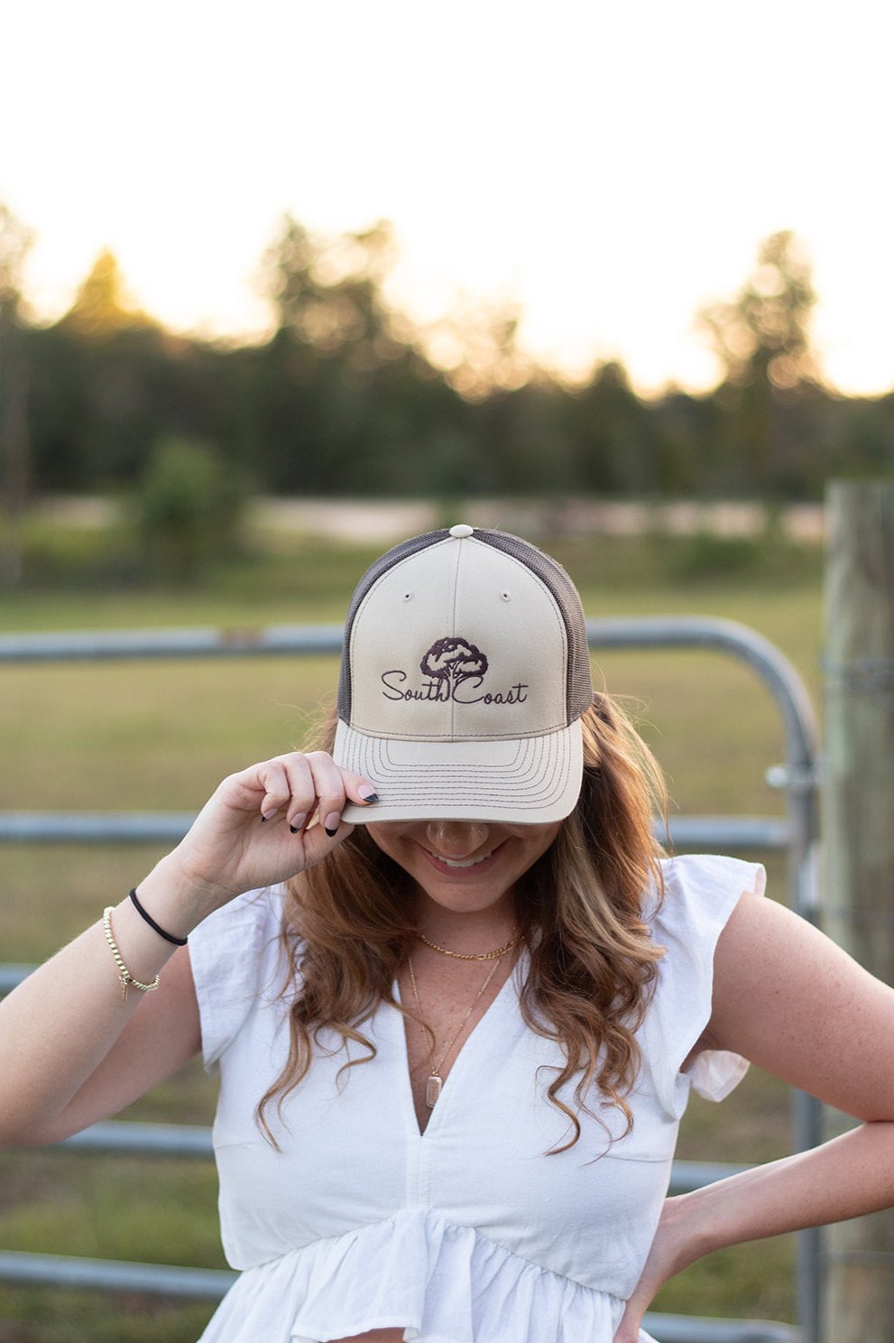 South Coast Khaki/Brown Trucker Hat