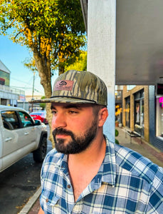Bottom Land leather patch conservation hat
