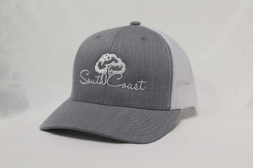 South Coast Grey/White Trucker Hat